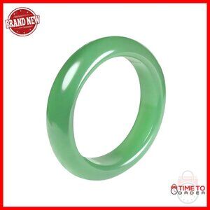Natural Jade Bangle Bracelet Elegant Healing Protection Good Luck Gemstone